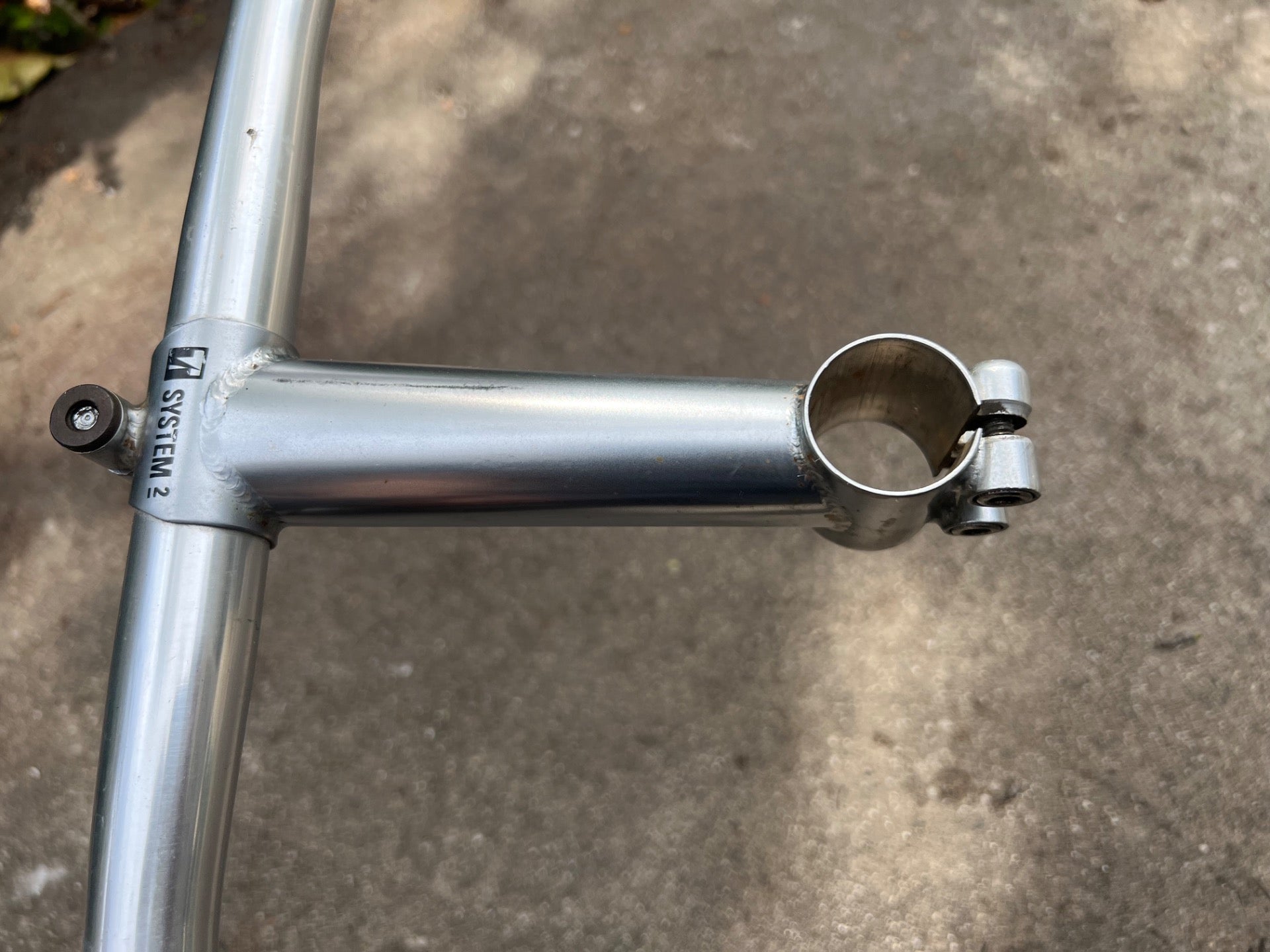 Trek T System 2 Bar & Stem Combo 1 1/8in Threadless 550mm 135mm Vintage MTB  - Image 6