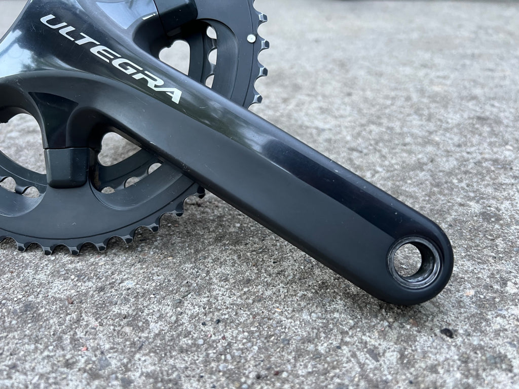 Shimano Ultegra FC-6800 175mm 46/36T 11 Speed Crankset Road Bike Double Gray   - Image 9