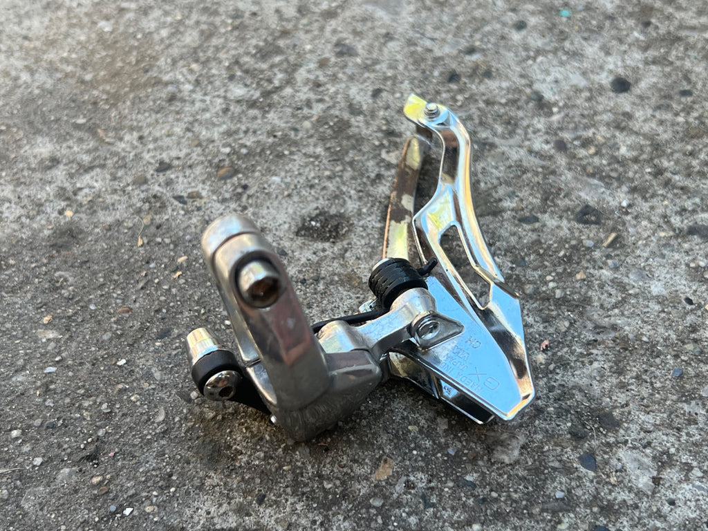 Suntour XC9000 28.6mm Bottom Pull Front Derailleur Vintage MTB Triple Retro Bike - Image 6