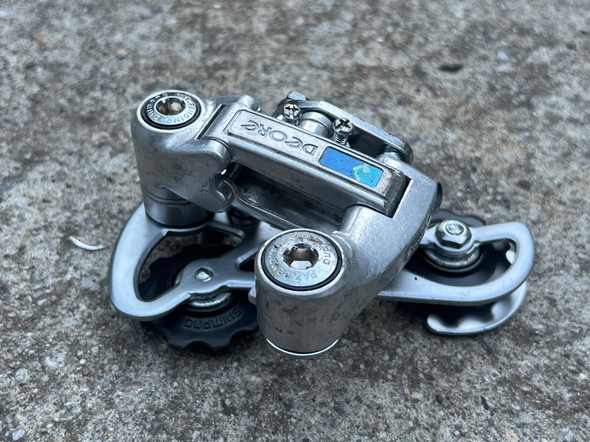 REBUILT Shimano Deore DE20 Touring Road Rear Derailleur Long Cage Vintage Retro  - Image 6