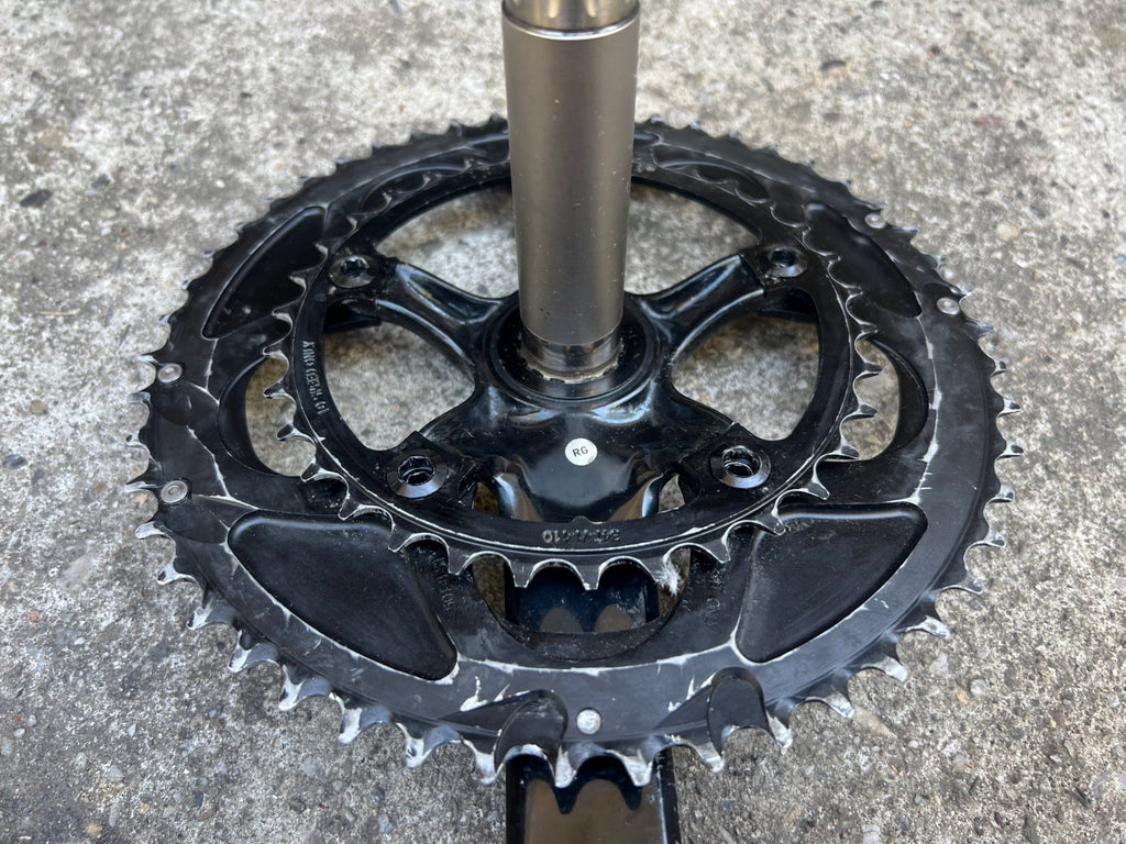 SRAM Rival GXP 24mm 34/50T 172.5mm Crankset Double Road Bike Black Aluminum 10sp - Image 12