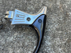 Used Modolo Brake Levers Pair Black Anodized Drillium Vintage Retro Road Bike Speedy-Bicycle Bin