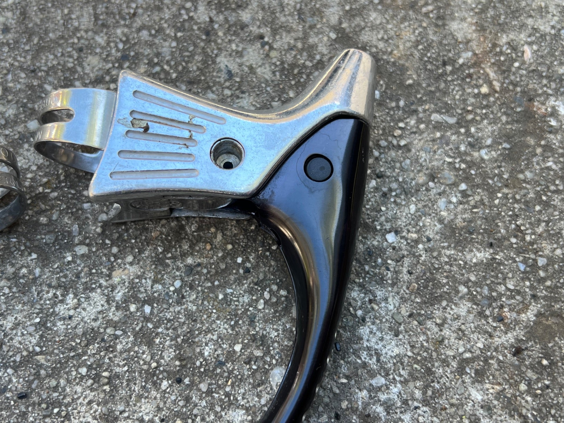 Modolo Brake Levers Pair Black Anodized Drillium Vintage Retro Road Bike Speedy - Image 6