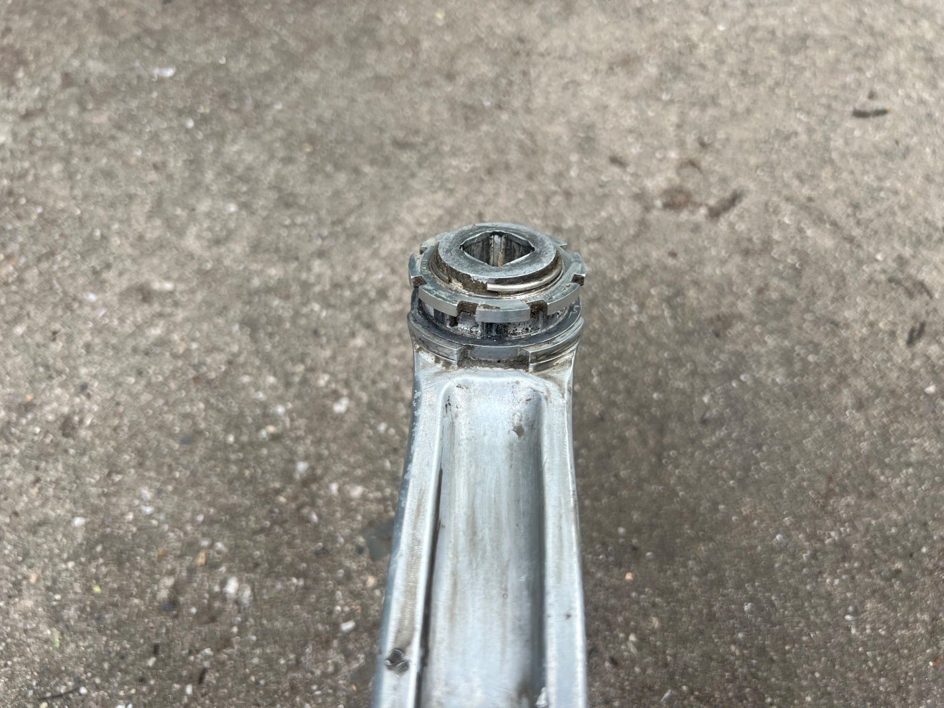 Shimano Deore LX FC-M569 Drive Side Crankarm 175mm With Lockring & Clip Vintage  - Image 6