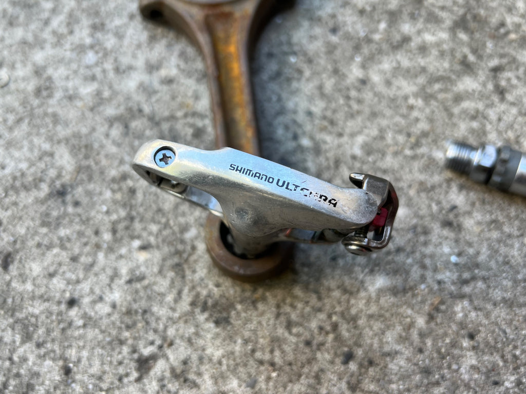 Shimano Ultegra PD-6601 SPD-R Pedals Vintage Road Gravel Bike Silver - Image 6