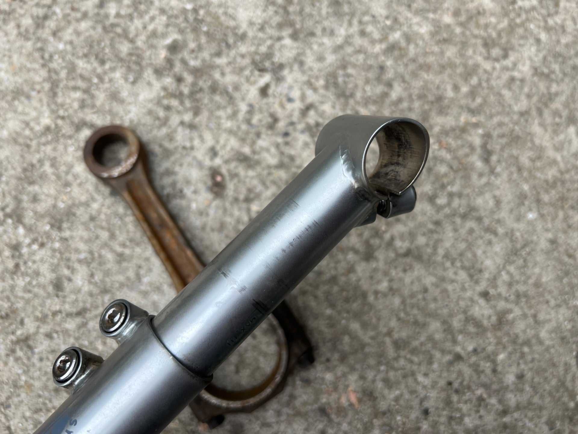 Trek System 2 25.4mm 27.2/27.0 155-180mm Tandem Stoker Stem Riser Steel 45 - Image 6