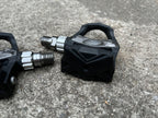 Used Garmin Vector PR 3 Clipless Pedals Power Meter Plus Spare Parts Black Road-Bicycle Bin
