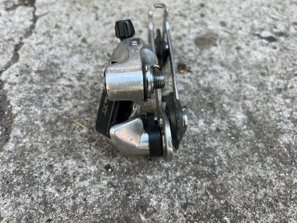 Used Shimano Deore XT RD-M735 Rear Derailleur 7 Speed Vintage MTB Retro Mountain Bike-Bicycle Bin
