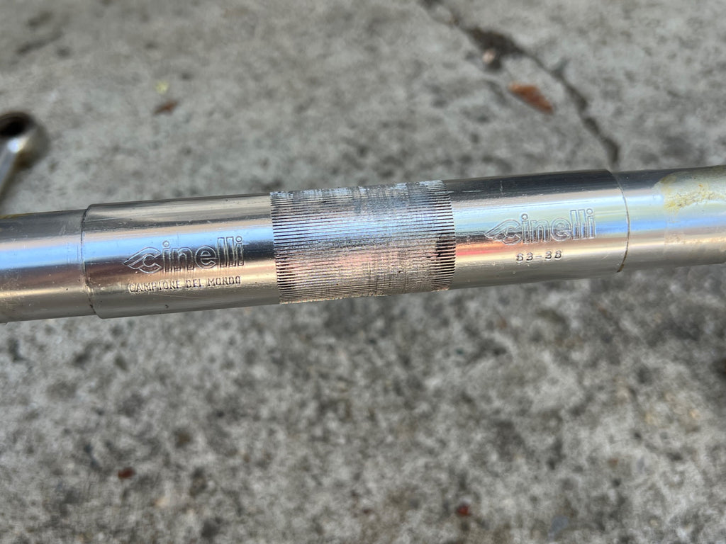 Cinelli Campione Del Mondo 63-38 380x26.0mm Drop Bars Handlebar Vintage Road   - Image 7