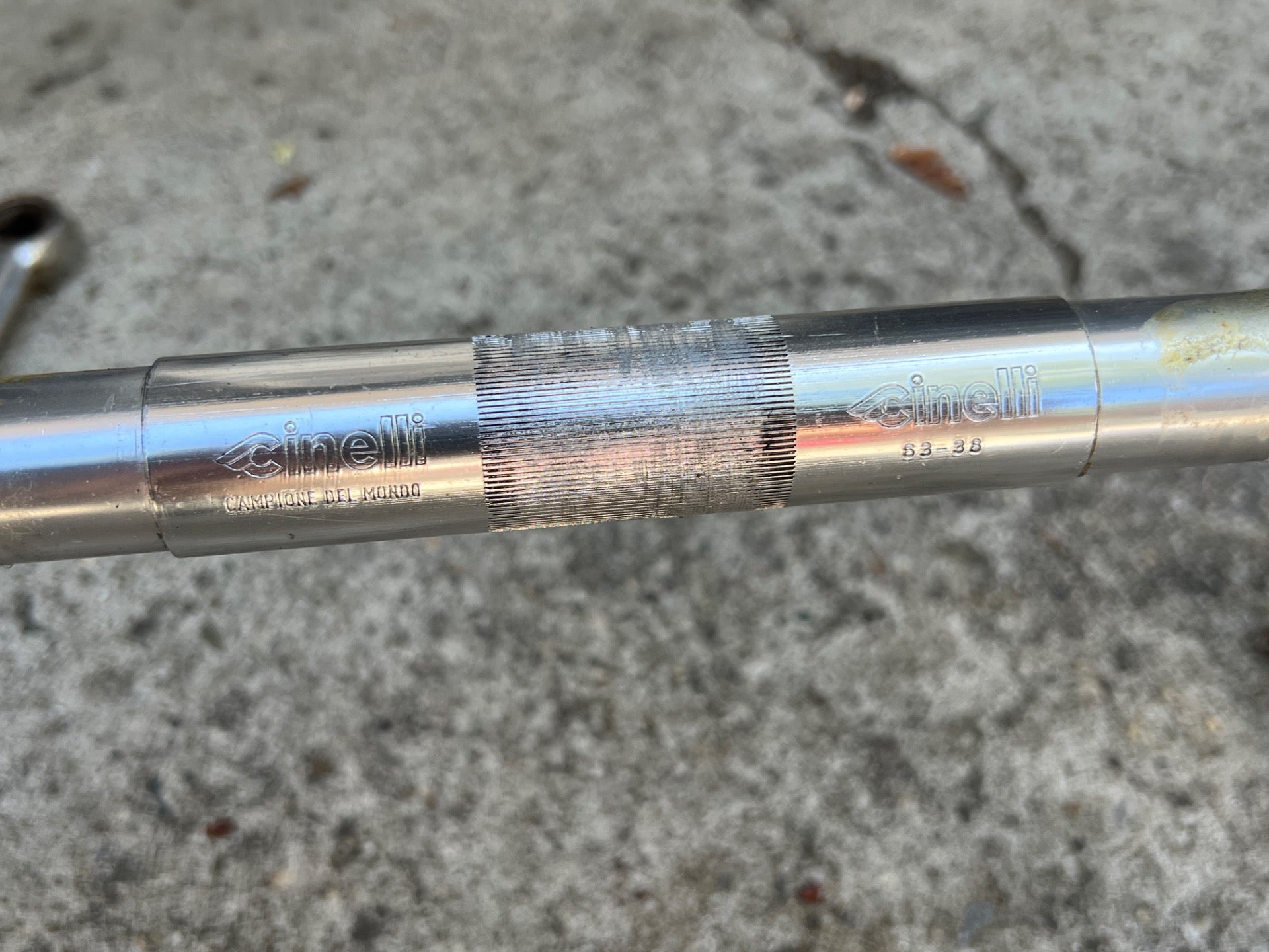 Cinelli Campione Del Mondo 63-38 380x26.0mm Drop Bars Handlebar Vintage Road   - Image 7