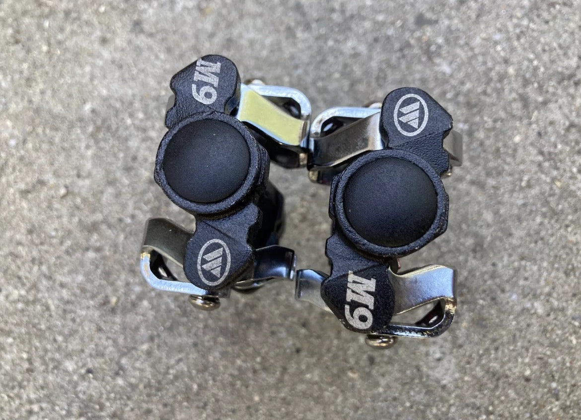NOS NEW Wellgo WPD-M9 Clipless Pedals & Cleats MTB Gravel Vintage Retro - Image 6