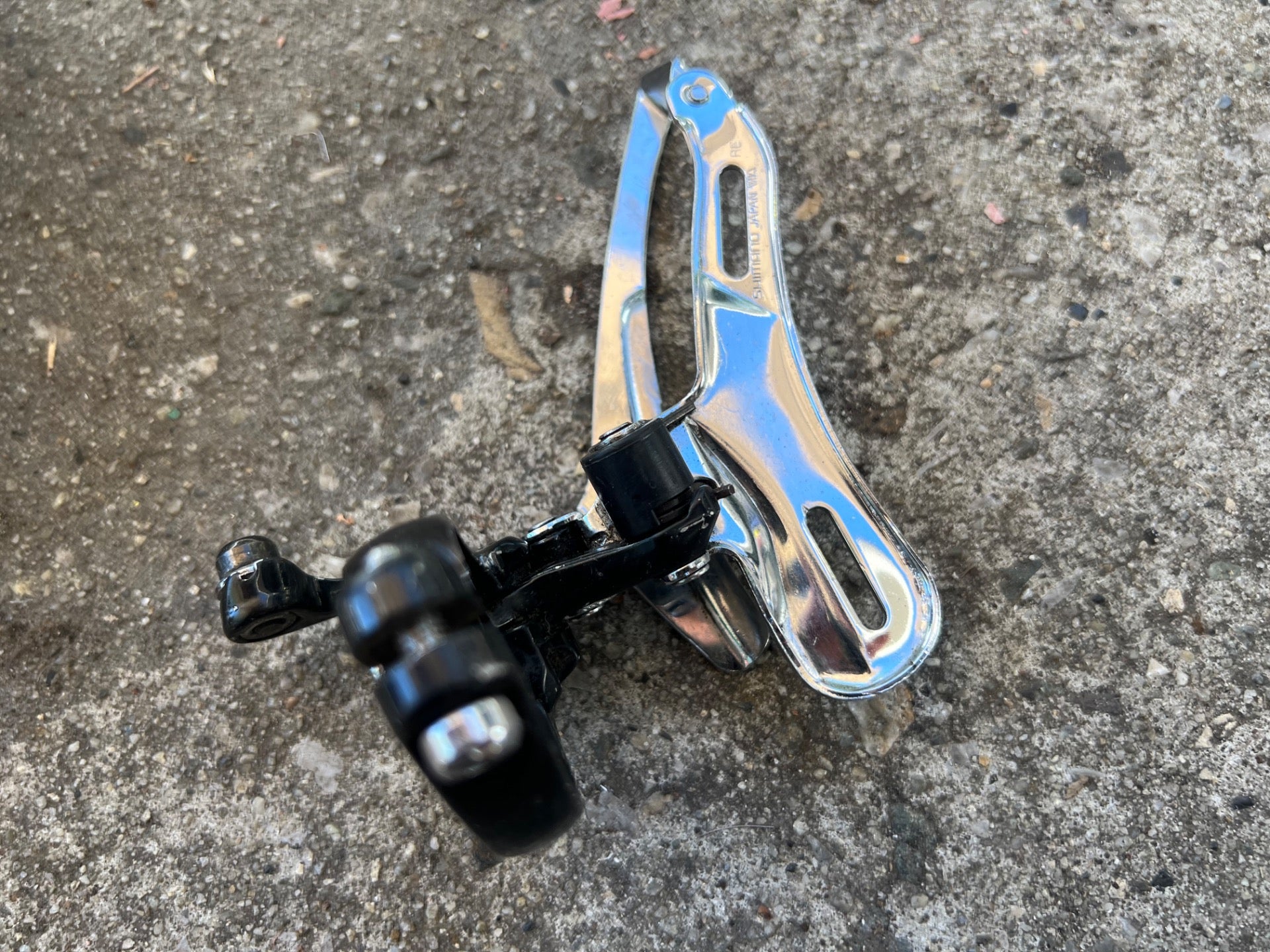 Shimano Deore LX FD-M560 34.9mm Bottom Pull Front Derailleur Vintage MTB Black  - Image 6