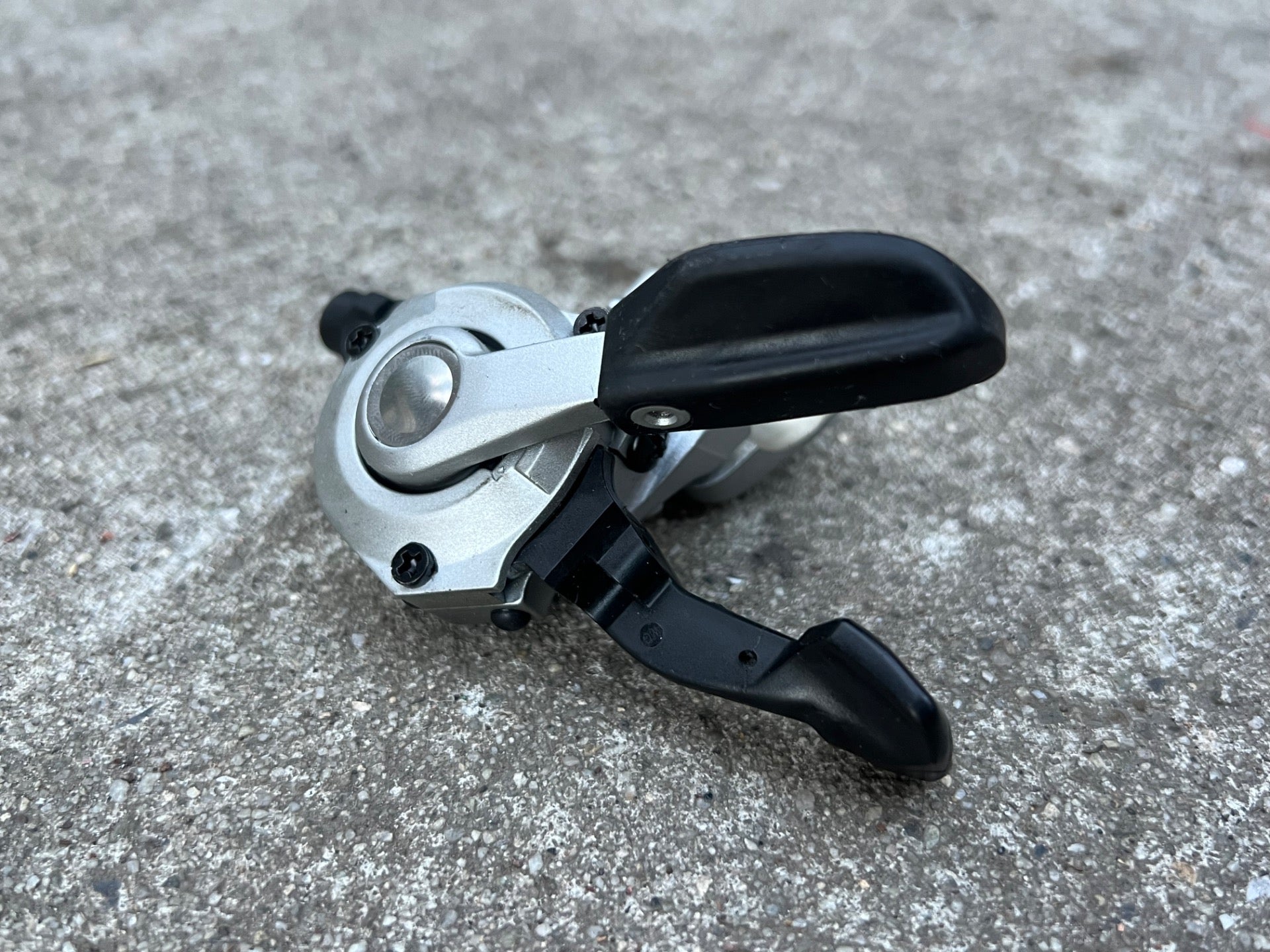 Shimano Deore XT SL-M750 9 Speed Rear Right Shifter Vintage MTB Gray Trigger  - Image 6