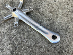 Used Campagnolo Chorus 170mm Crankset 135 BCD Vintage Road Bike Silver Aluminum Alloy-Bicycle Bin
