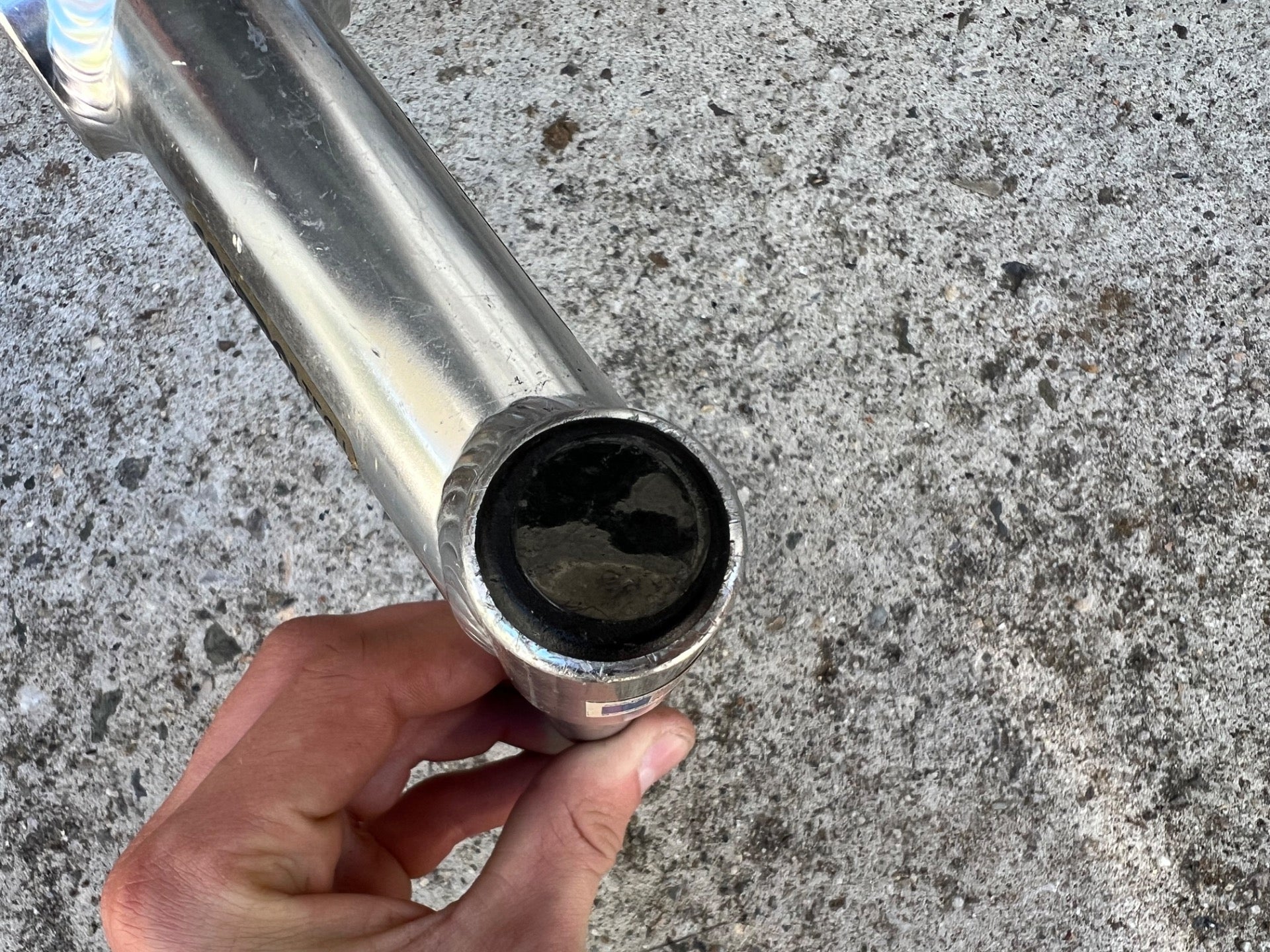 NICE Control Tech 135x26.0mm Stem 1” Quill Silver Road Bike Straight Aluminum  - Image 6