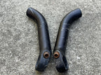 Used Titec Vintage Bar Ends 22.2 Retro MTB Mountain Bike Aluminum Silver Commuter-Bicycle Bin