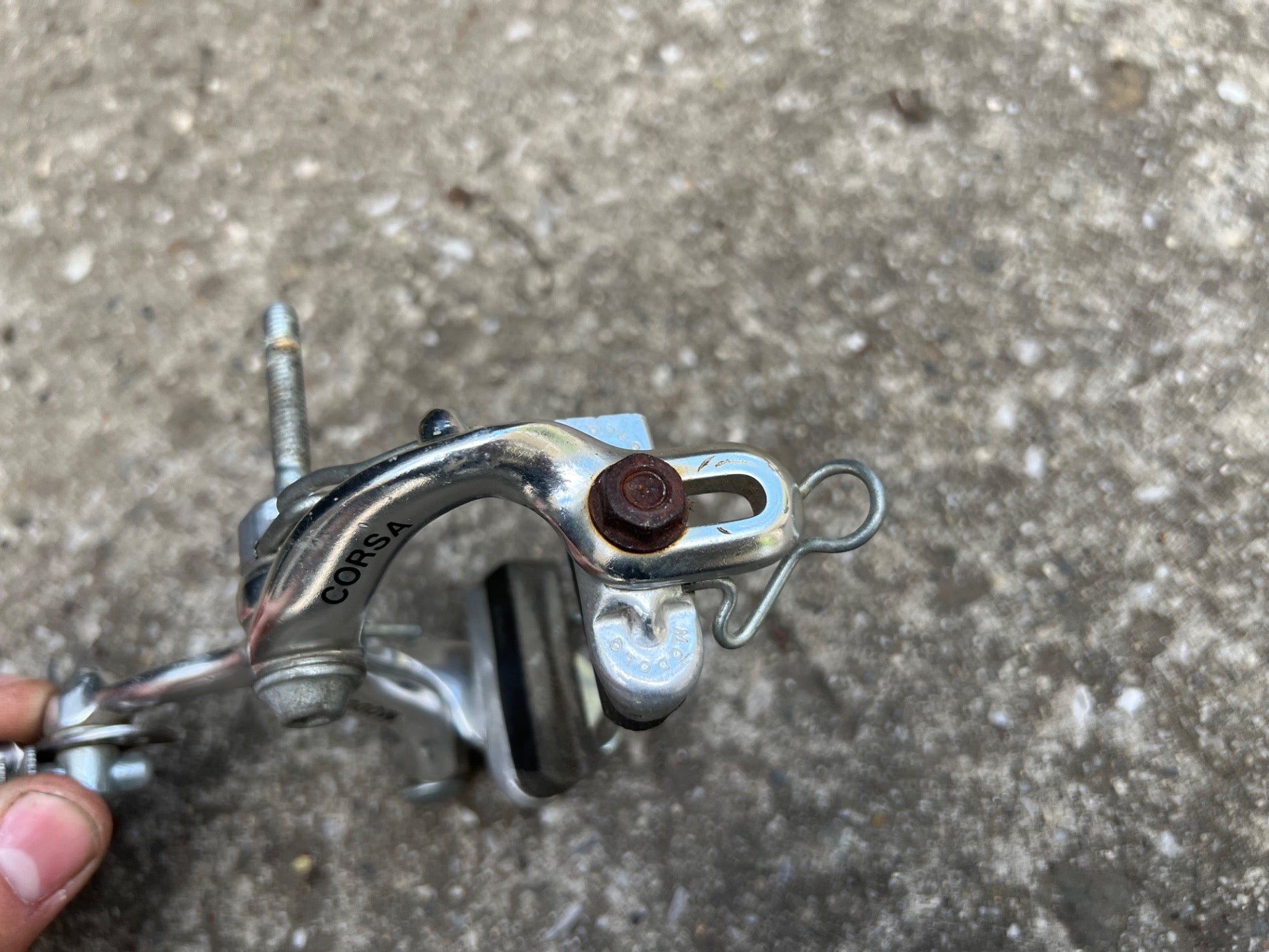 Modolo Corsa Brake Set Brakes Front & Rear Silver Vintage Road Bike Retro - Image 8