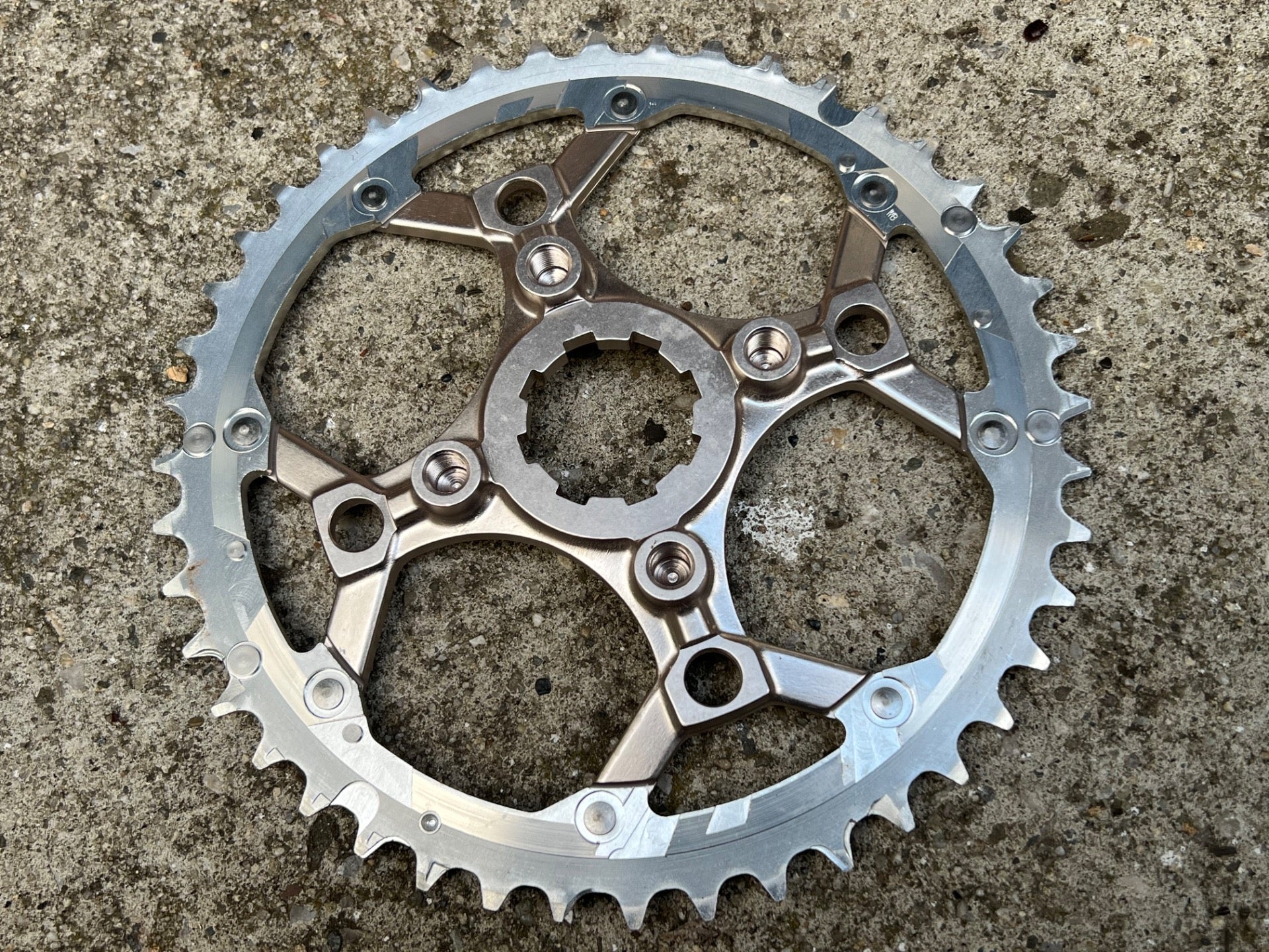NOS Shimano 44T Deore XT Chainring 104/64 BCD 4 Bolt Mountain Bike Triple MTB - Image 6
