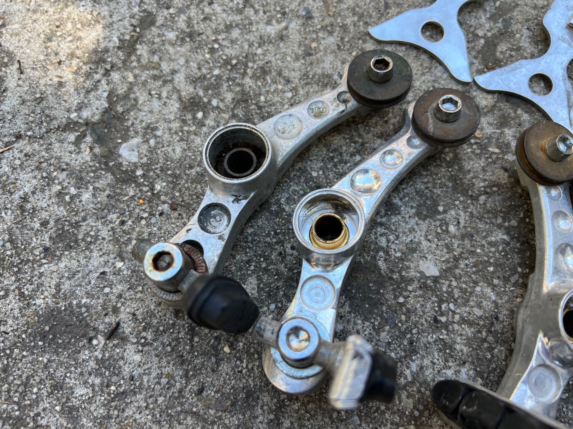 Suntour Roller Cam Brake Set Brakes Vintage MTB ATB Retro Mountain Bike Silver  - Image 8