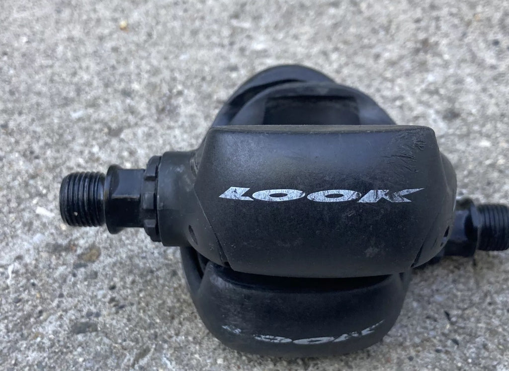 LOOK Clipless Black Vintage Retro Road Gravel Plastic Steel Tension Adjustement - Image 6
