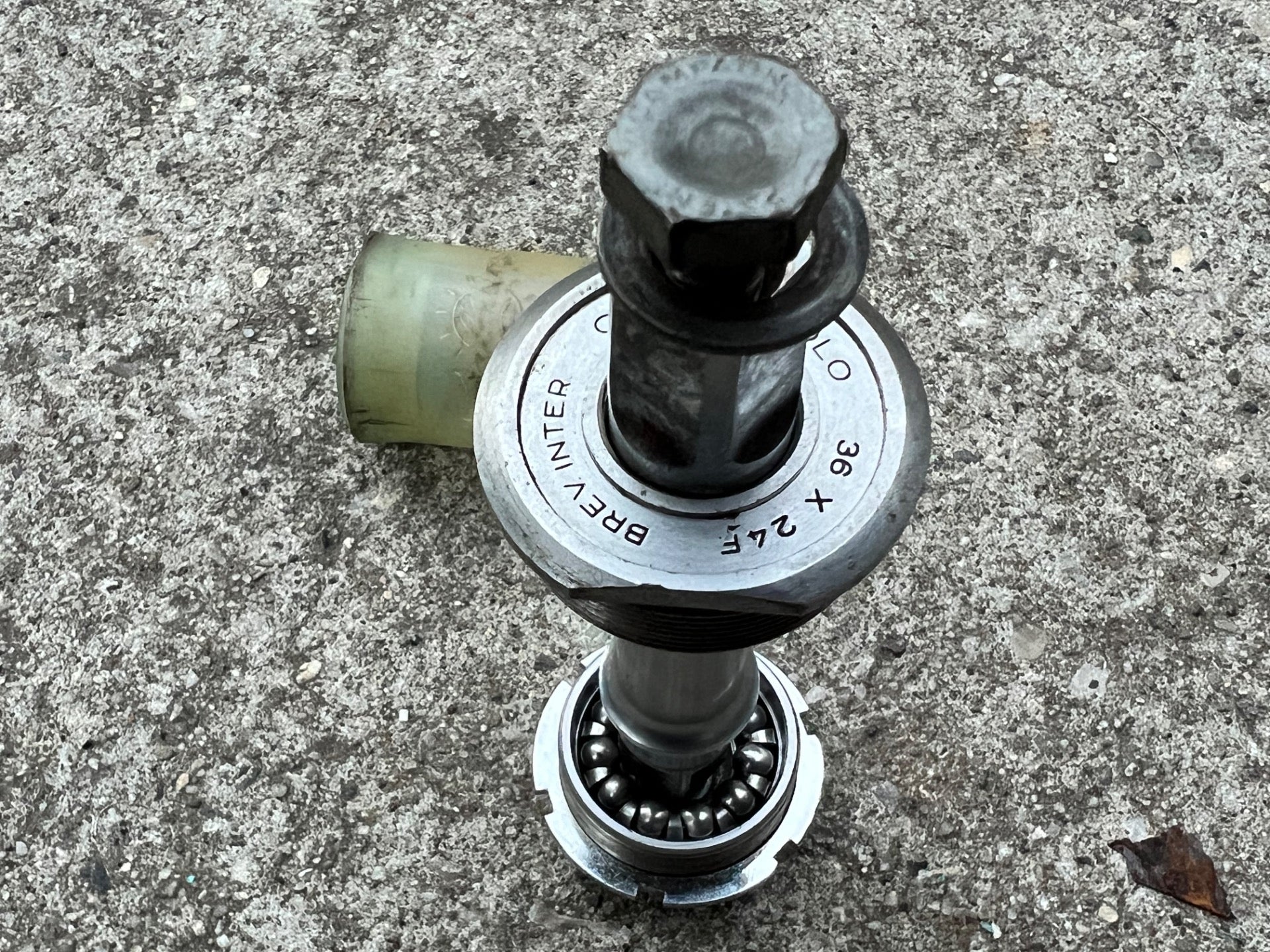 Campagnolo 70-SS 70x115mm Bottom Bracket Italian Thread Nuovo Record Chrome  - Image 6