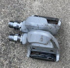 Used Shimano PD-7401 Dura Ace Look Clipless Pedals Vintage Retro Road Gray Silver-Bicycle Bin