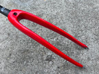 Used 2006 Trek Pilot Carbon Fork 700c 1 1/8in Red Road Bike Racing Threadless Steerer-Bicycle Bin