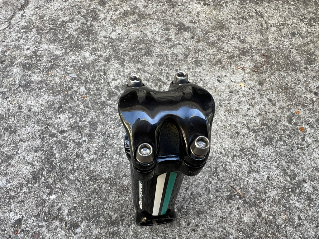 Bianchi Reparto Corse Stem 110x31.8mm 1 1/8” Threadless Black Celeste 7 Deg Road - Image 6