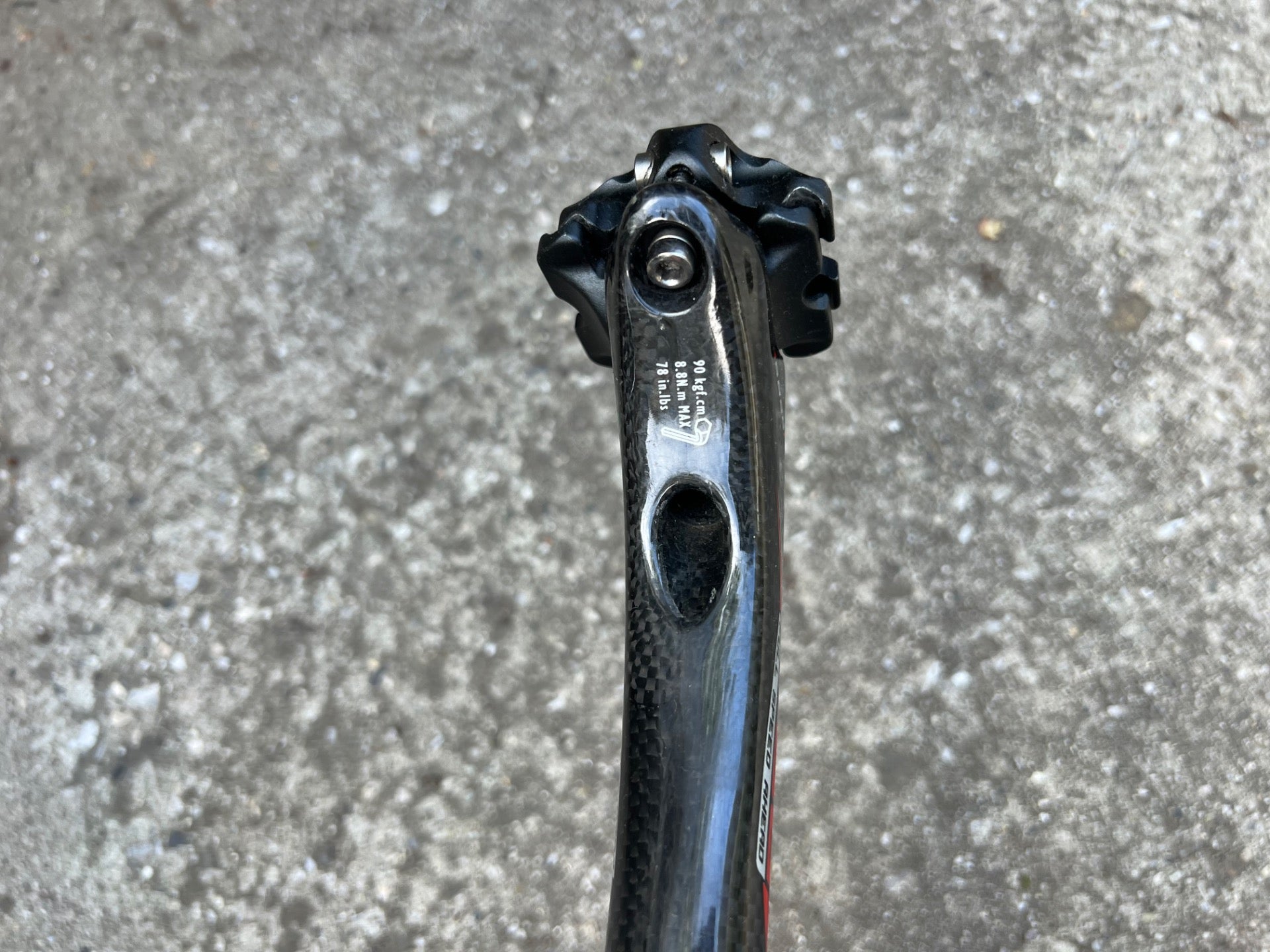 NICE FSA K-Force Light SB25 Carbon Seatpost 27.2x350mm Road Bike Black Racing  - Image 9