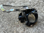 Used Shimano Deore LX M567 28.6mm Bottom Pull Front Derailleur 3x8 Triple Black MTB-Bicycle Bin