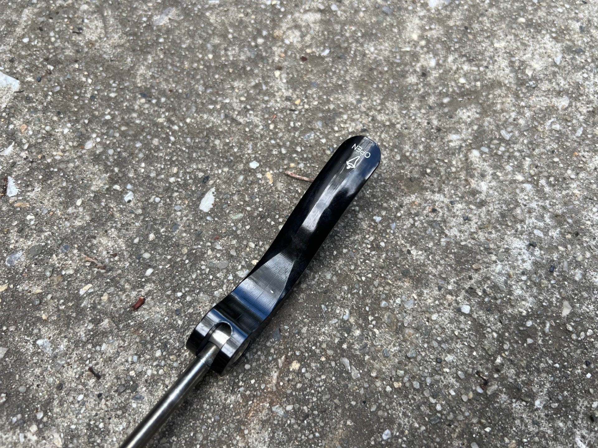 Salsa Titanium 135mm Rear Flip Off Quick Release Skewer Black MTB Mountain CX - Image 7