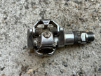 Used Shimano Deore XT PD-M747 Left Non Drive Side Pedal Vintage MTB Clipless SPD Road-Bicycle Bin