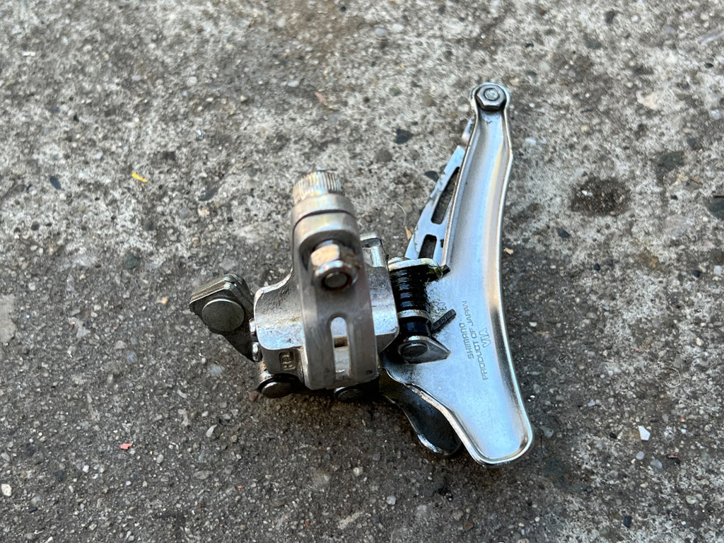 Shimano Altus LT 28.6mm Bottom Pull Front Derailleur Vintage Road Retro Steel - Image 6