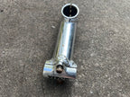 Used Titec 125x25.4mm Threadless Stem 1 1/8” Silver Aluminum MTB Mountain Bike 7 Deg-Bicycle Bin