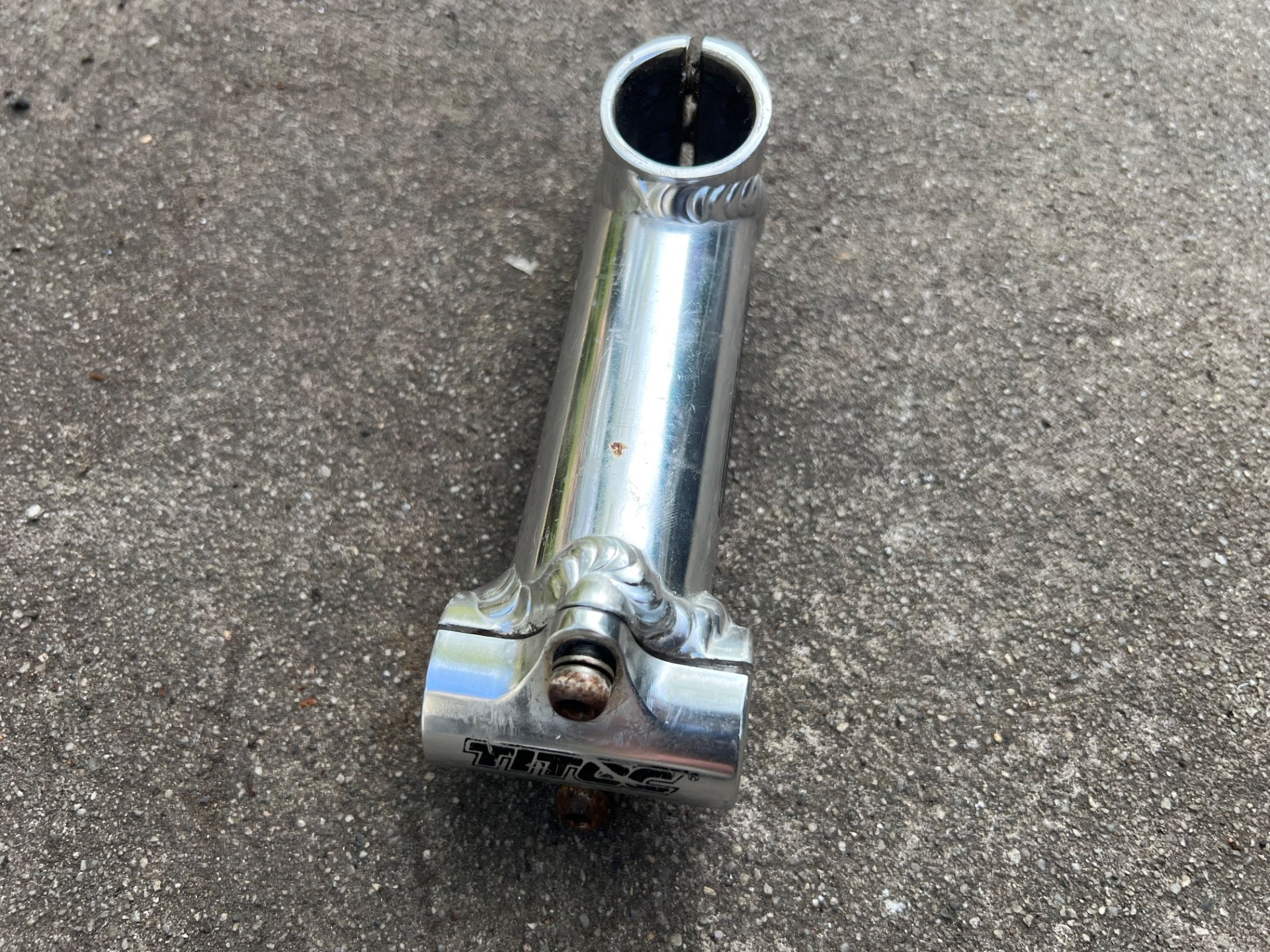 Titec 125x25.4mm Threadless Stem 1 1/8” Silver Aluminum MTB Mountain Bike 7 Deg  - Image 6