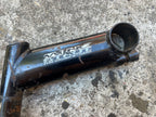 Used Haro Wing Strut Stem 1 1/8” 135x31.8mm Quill Steel Vintage Black MTB 4130 CRMO-Bicycle Bin