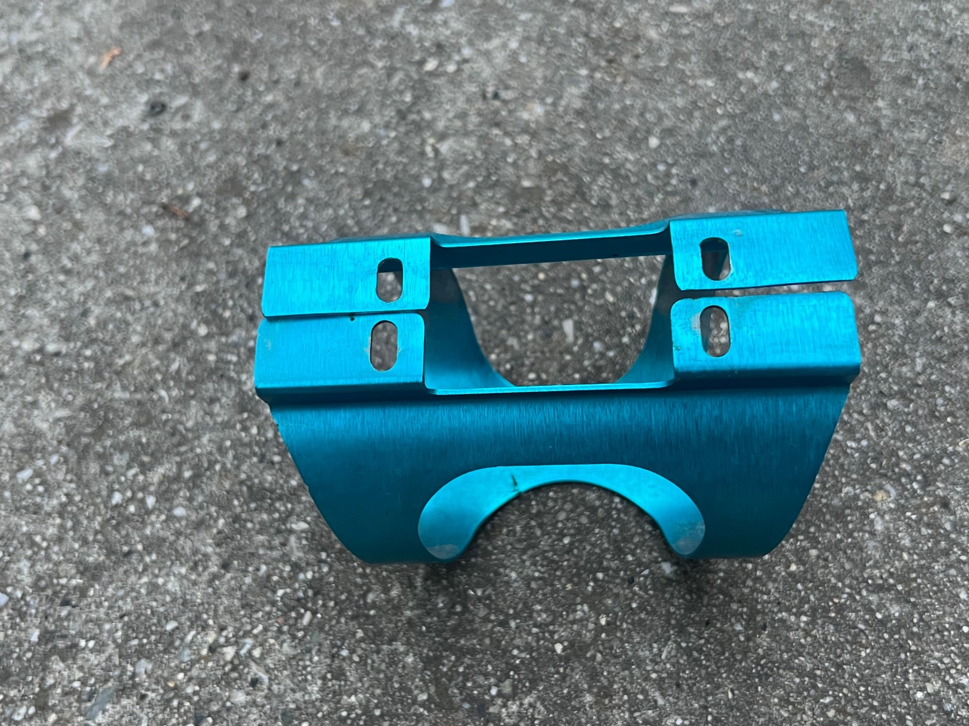 Ringlé Blue Anodized H20 Bottle Cage Vintage MTB Mountain Bike Retro  - Image 6