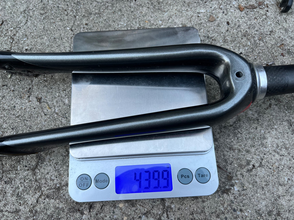 Specialized 700c Carbon Fork 1 1/8” to 1 1/4” Tapered Zertz SL3 Fact Gray Road  - Image 11