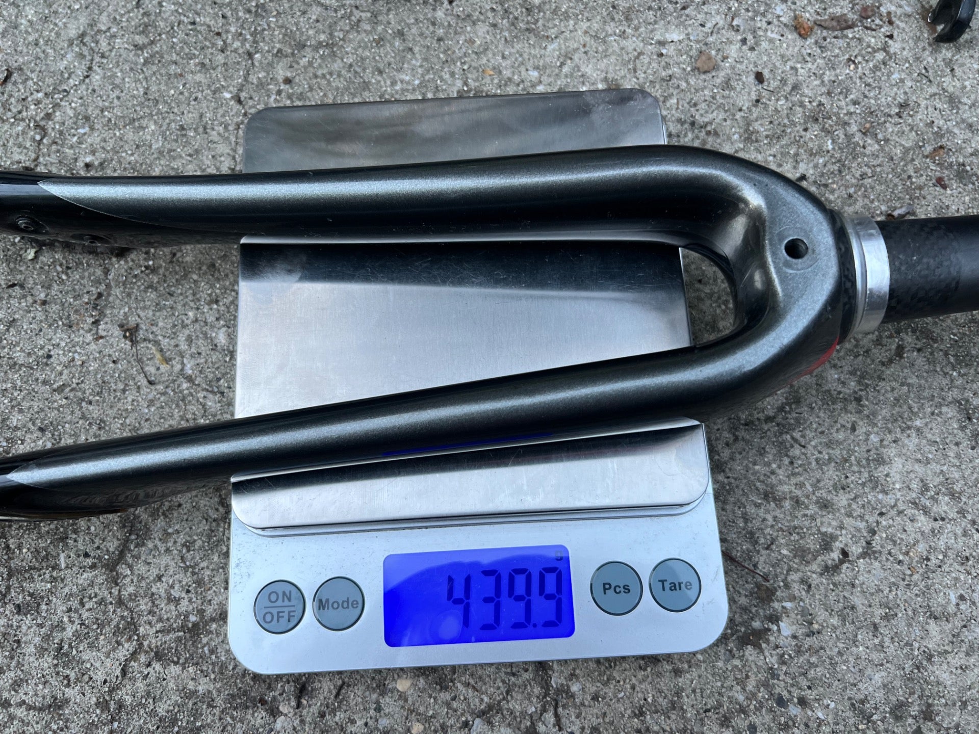 Specialized 700c Carbon Fork 1 1/8” to 1 1/4” Tapered Zertz SL3 Fact Gray Road  - Image 11
