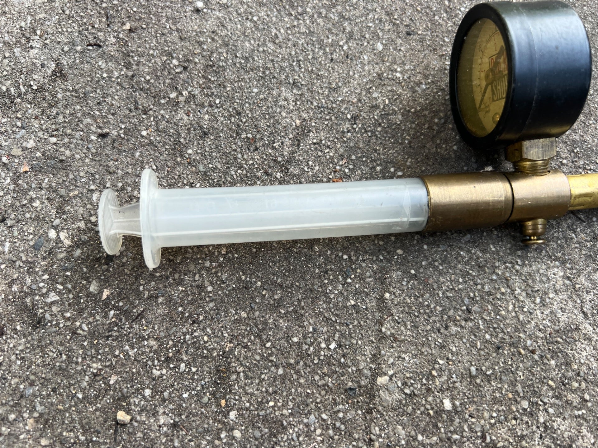 RockShox MAG Shock Pump Vintage Mountain Bike Needle Valve Retro MTB  - Image 6