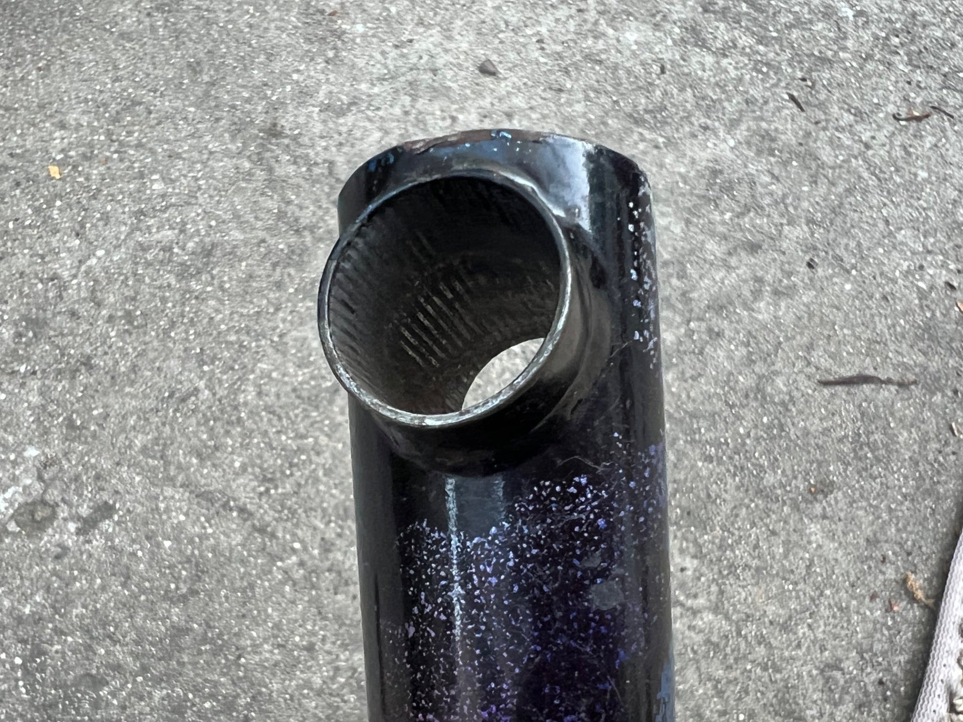 GT Flip Flop 120x25.4mm Stem Black Purple Blue Midnight Aurora Splatter 1991  - Image 6