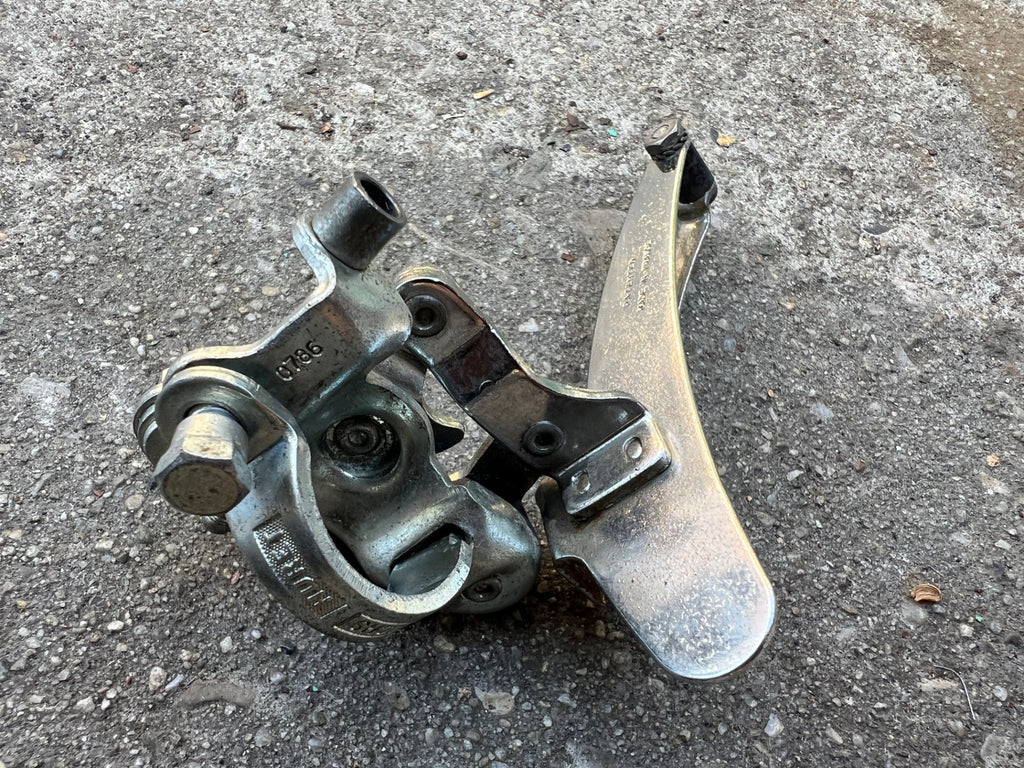 25.4mm 1” Clamp Sachs Huret Front Derailleur Bottom Pull Vintage Road Double   - Image 6