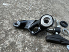Used Suntour SE XC Left Brake Arm & Parts Bolts Washers Pad Cantilever Vintage Retro-Bicycle Bin