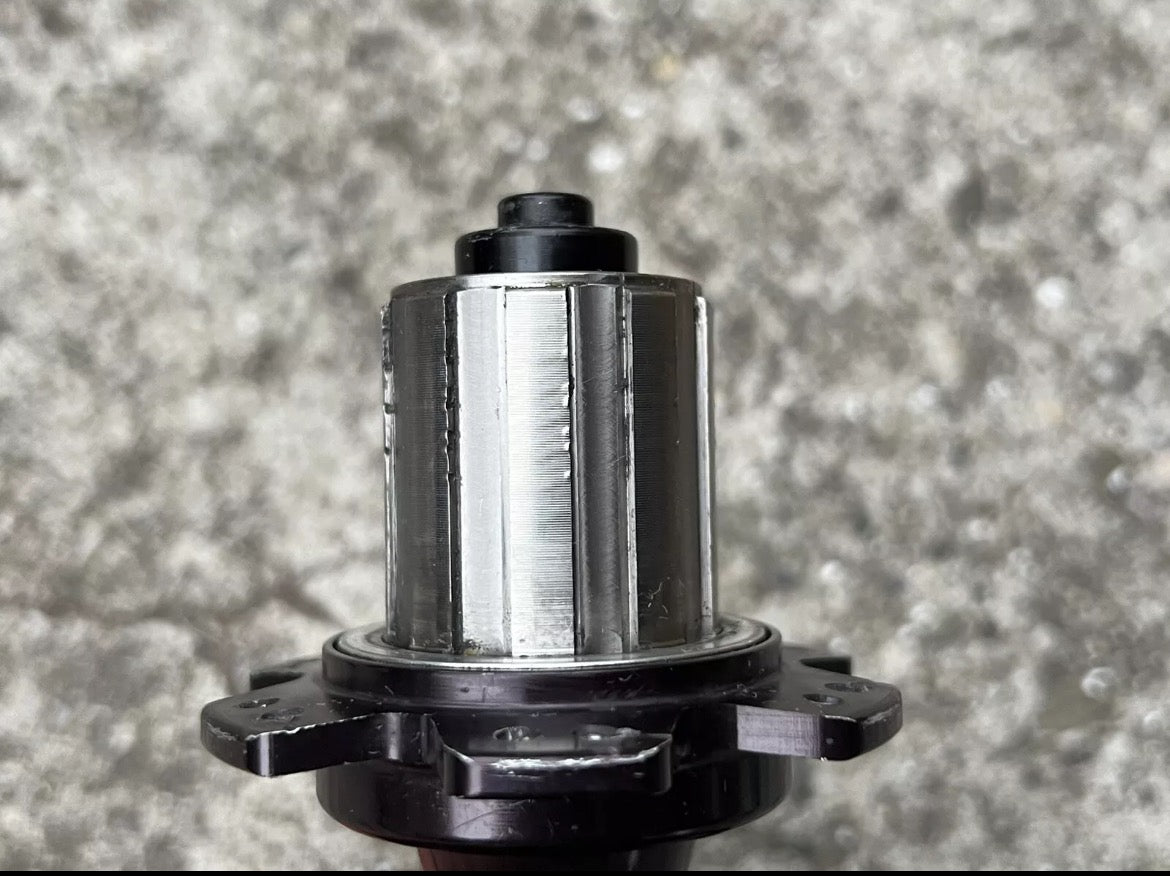 Rolf Prima Rear Hub 24H Road Bike 8/9/10 Speed Black Anodized 130mm High Flange - Image 6