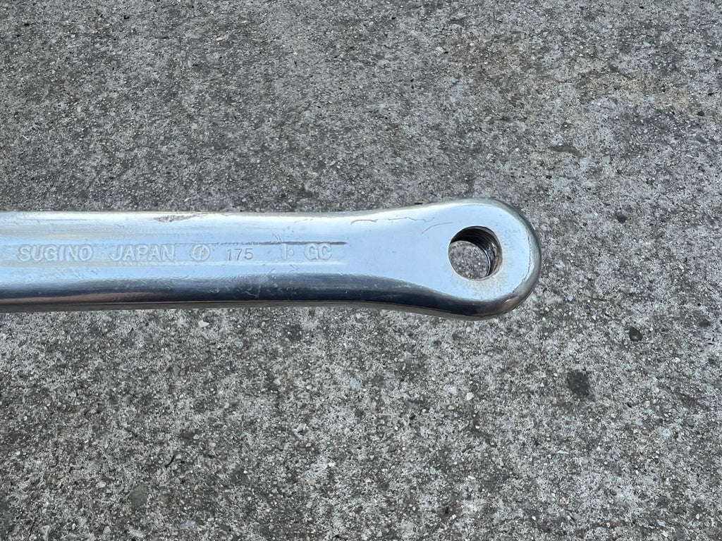 Sugino GT 175mm Non Drive Side Left Crank Arm Square Taper Vintage Road Touring  - Image 6