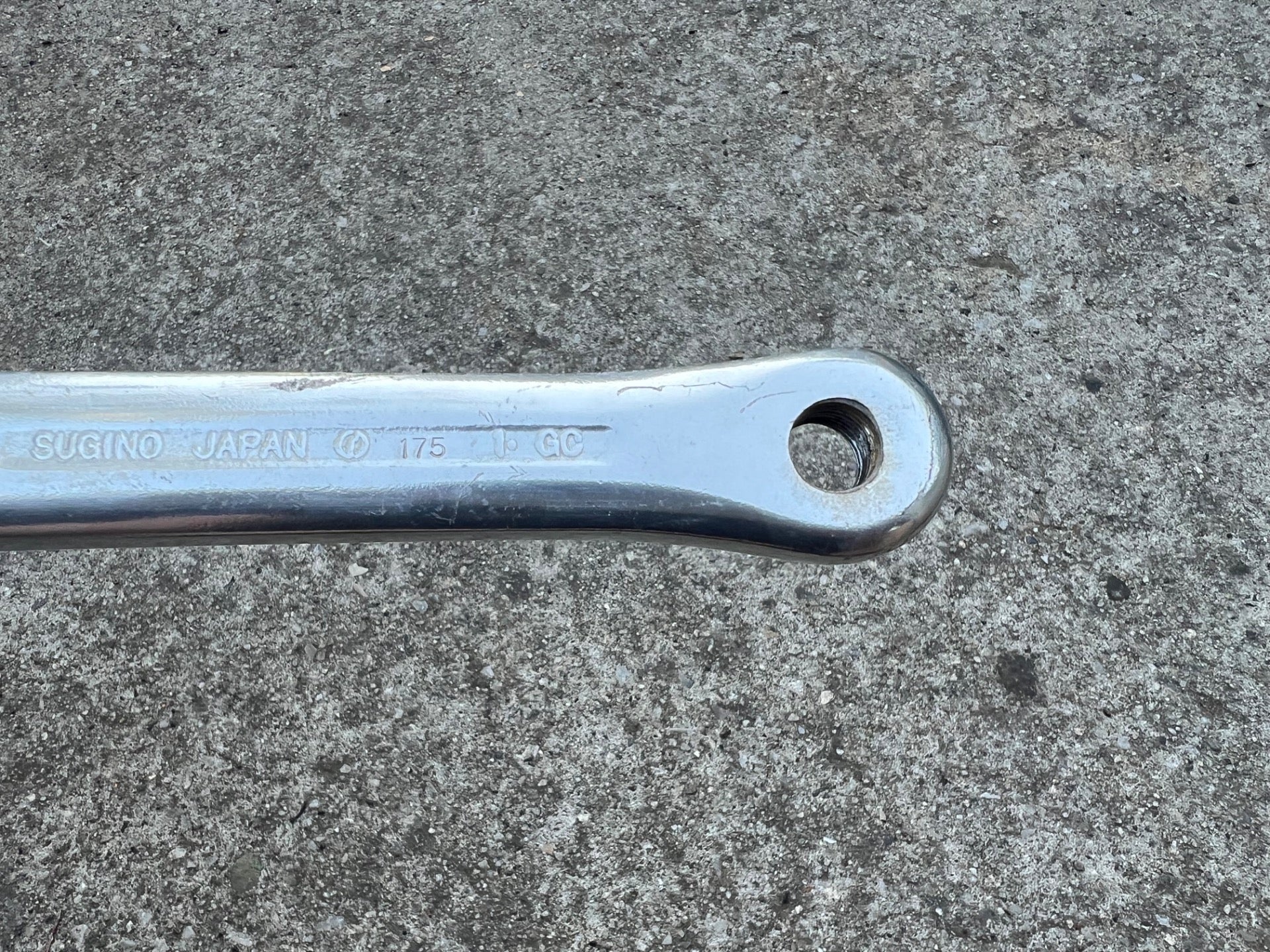 Sugino GT 175mm Non Drive Side Left Crank Arm Square Taper Vintage Road Touring  - Image 6
