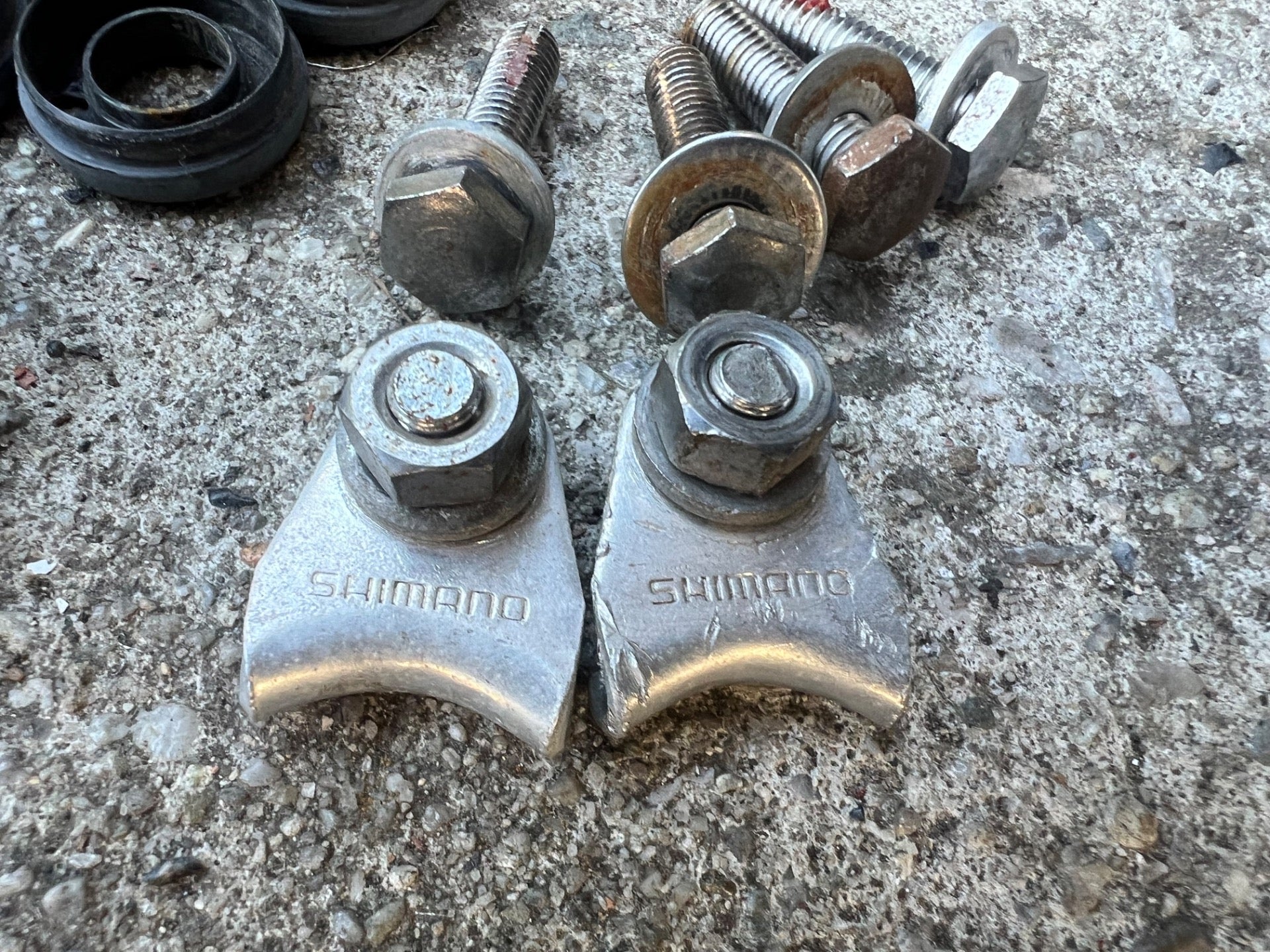 Shimano BR-AT50 Cantilver Brakes Brake Set Vintage MTB Touring Bike Retro  - Image 7
