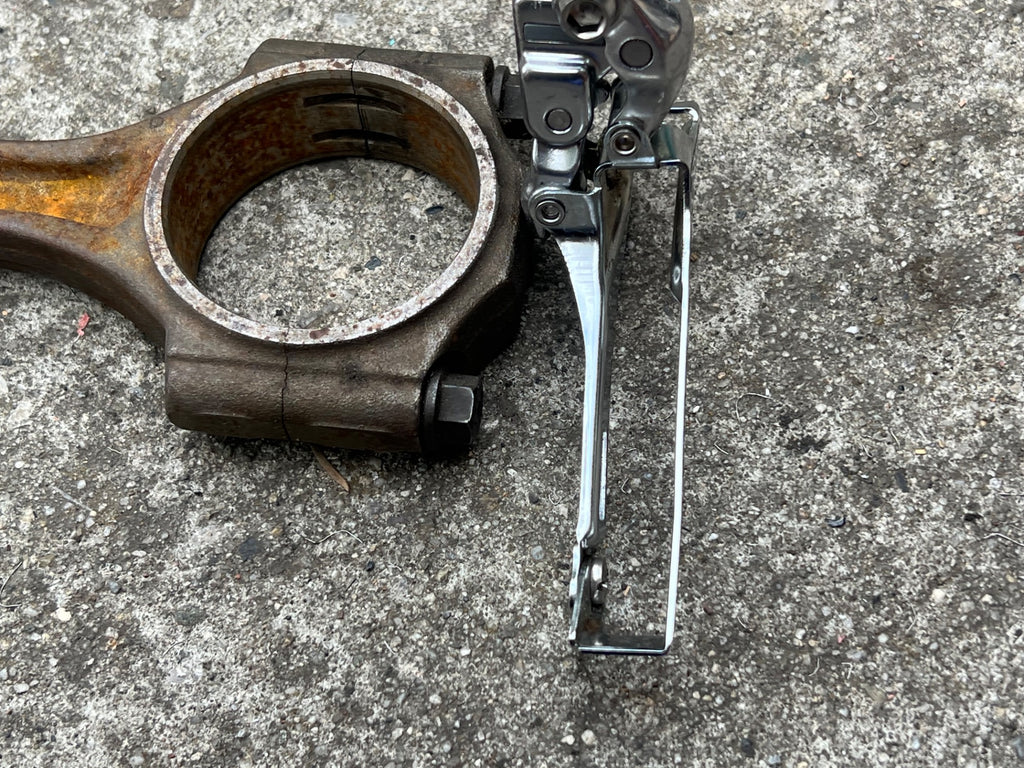 Shimano 105 FD-5600 Front Derailleur Braze On Bottom Pull Double Road 2x10 Speed - Image 6
