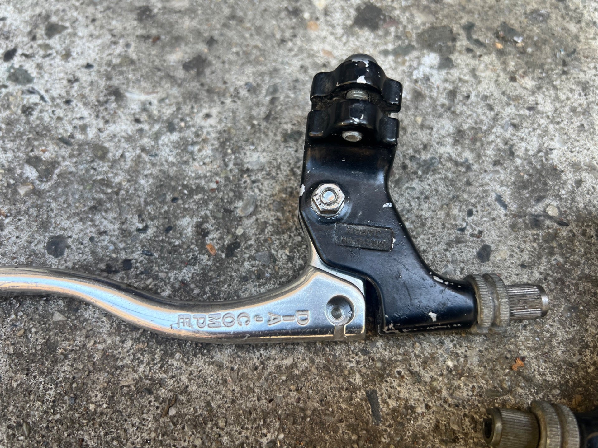 Dia Compe Cantilever Brake Levers Vintage Moto Black 4 Finger 80’s MTB ATB  - Image 8