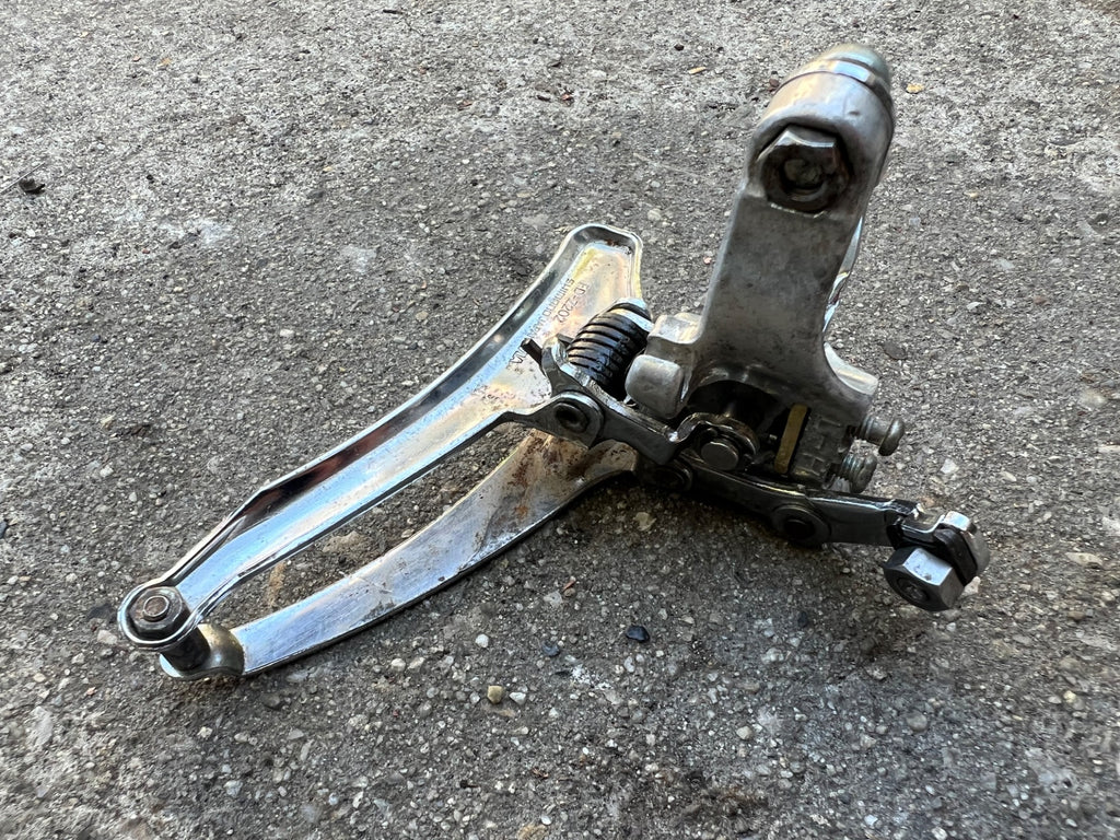 Shimano Z Series FD-Z202 28.6mm Bottom Pull Double Front Derailleur Vintage Road - Image 6